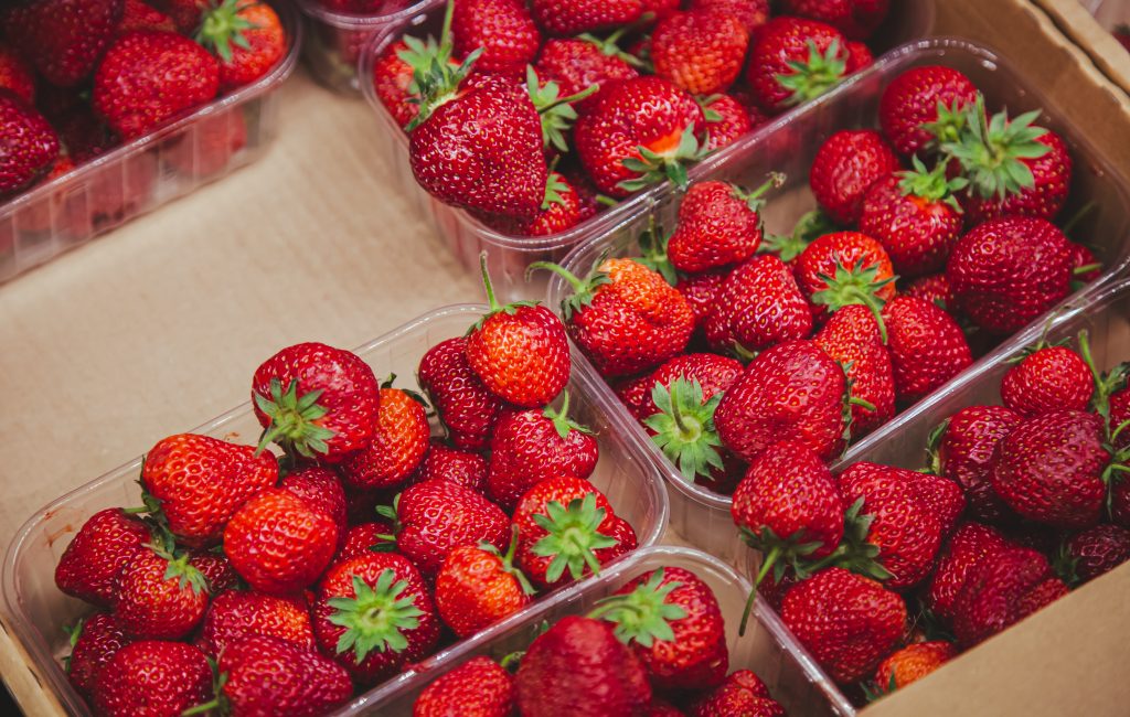 fresas calorias